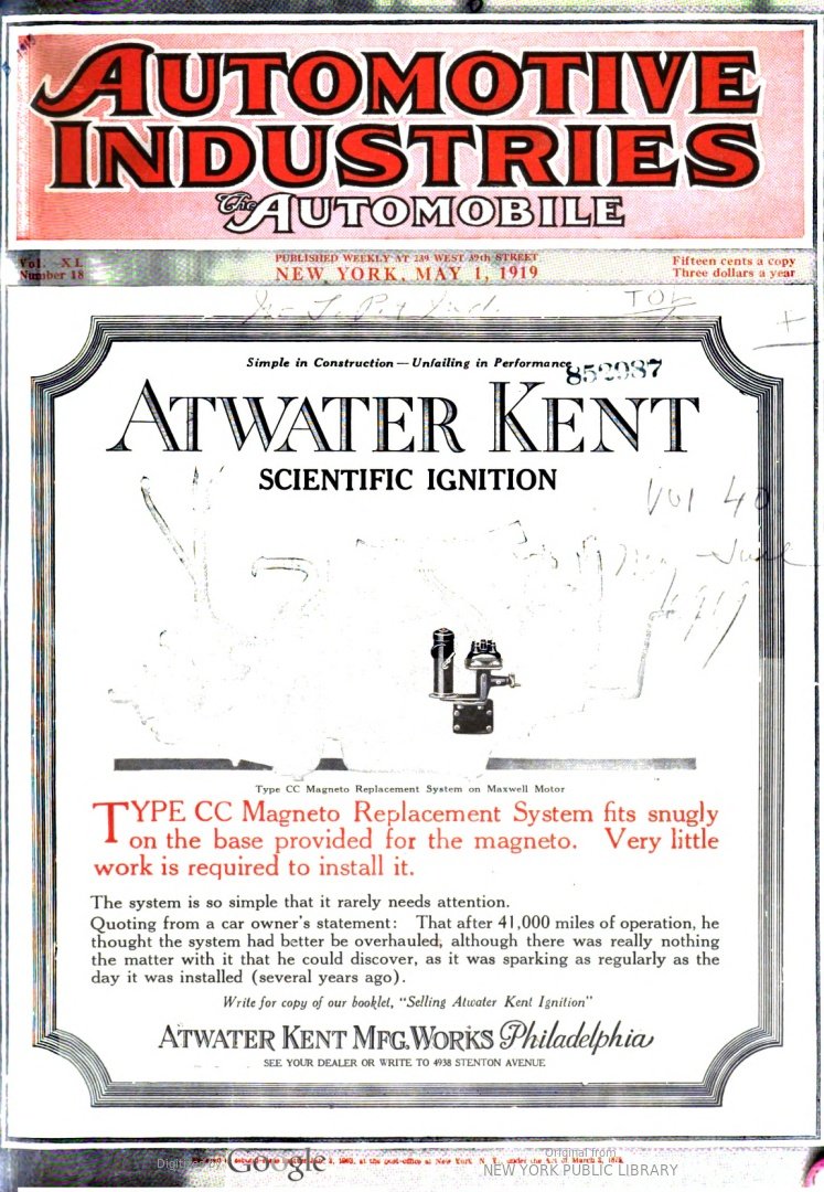 The Automobile And Automotive Industries