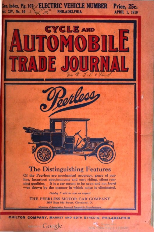 Cycle And Automobile Trade Journal