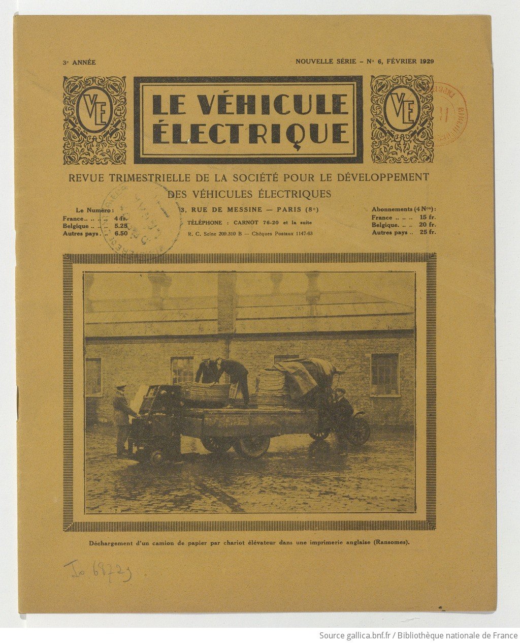 Le Véhicule électrique