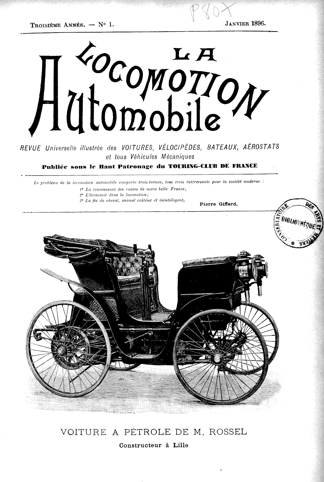 La Locomotion Automobile