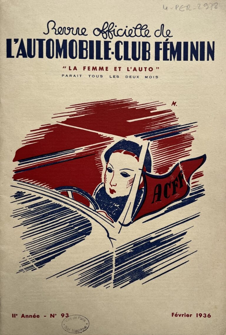Revue officielle de l’Automobile-Club féminin de Paris