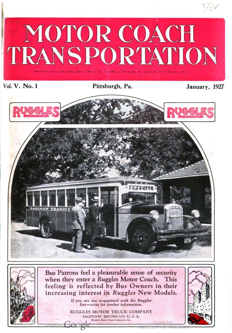 Motor Coach Transportation